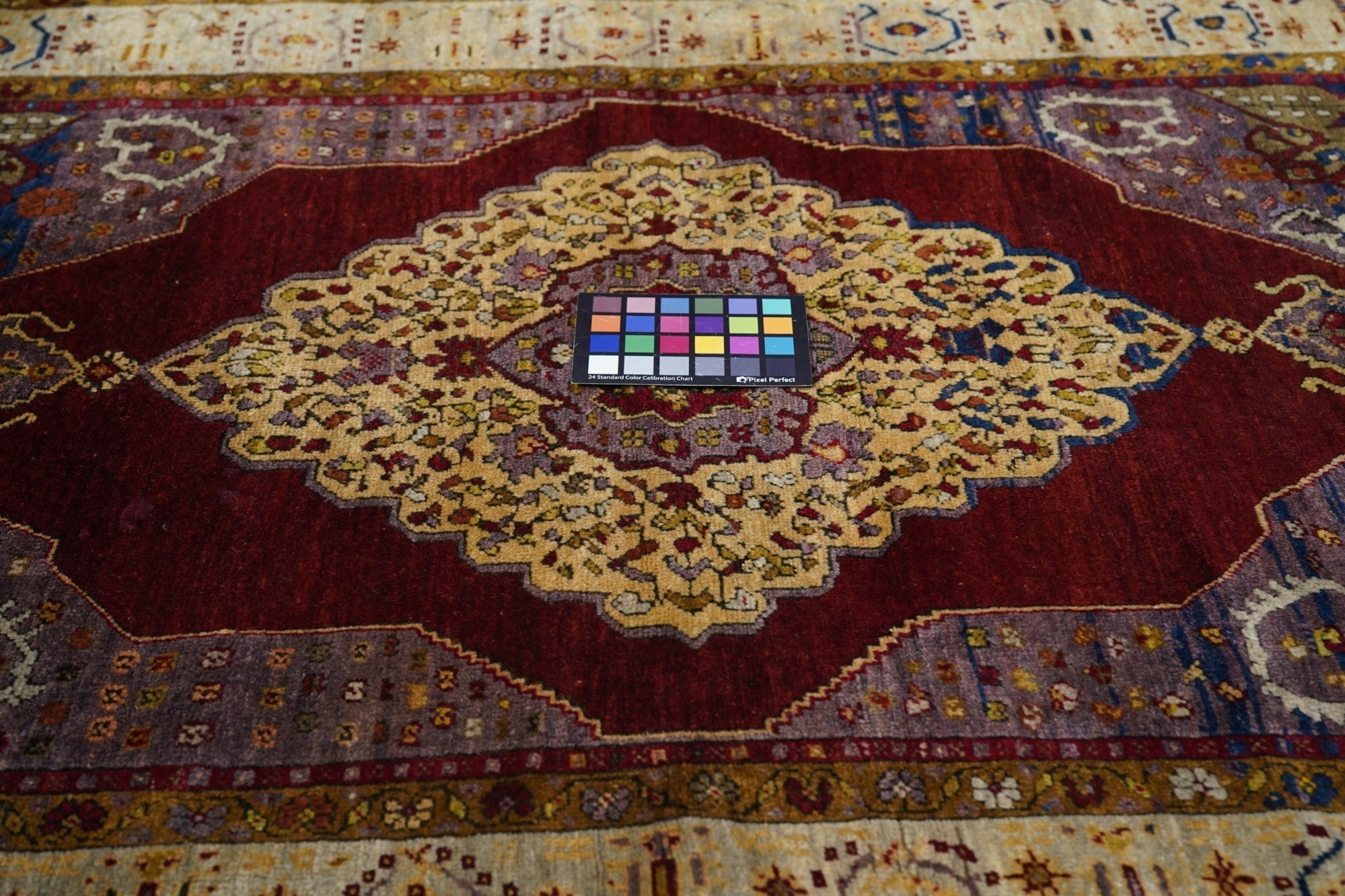Antique Turkish Anatolian Rug 3'9'' x 6'1''