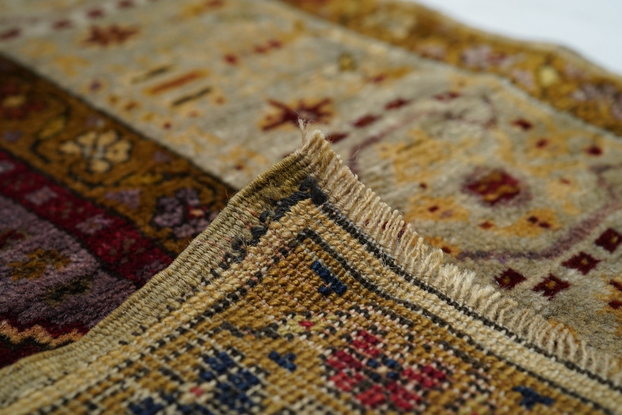 Antique Turkish Anatolian Rug 3'9'' x 6'1''