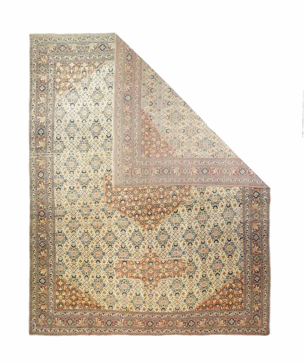 Antique Haji Jalili Tabriz Rug 8'10'' x 11'5''