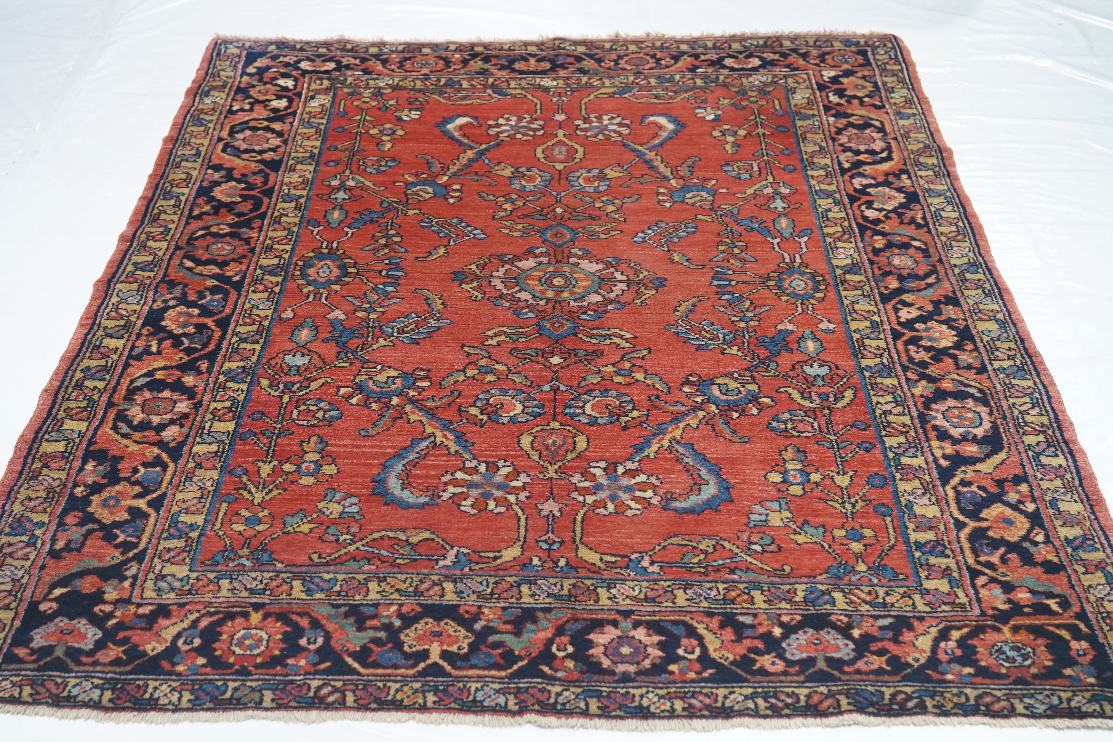 Antique Lillihan Rug 5'2'' x 6'4''