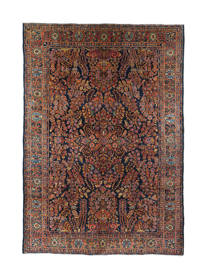 Antique Sarouk Rug 6'2'' x 9'0''
