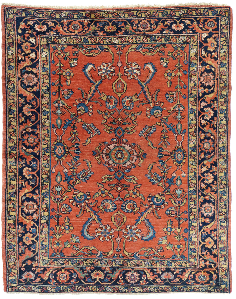 Antique Lillihan Rug 5'2'' x 6'4''