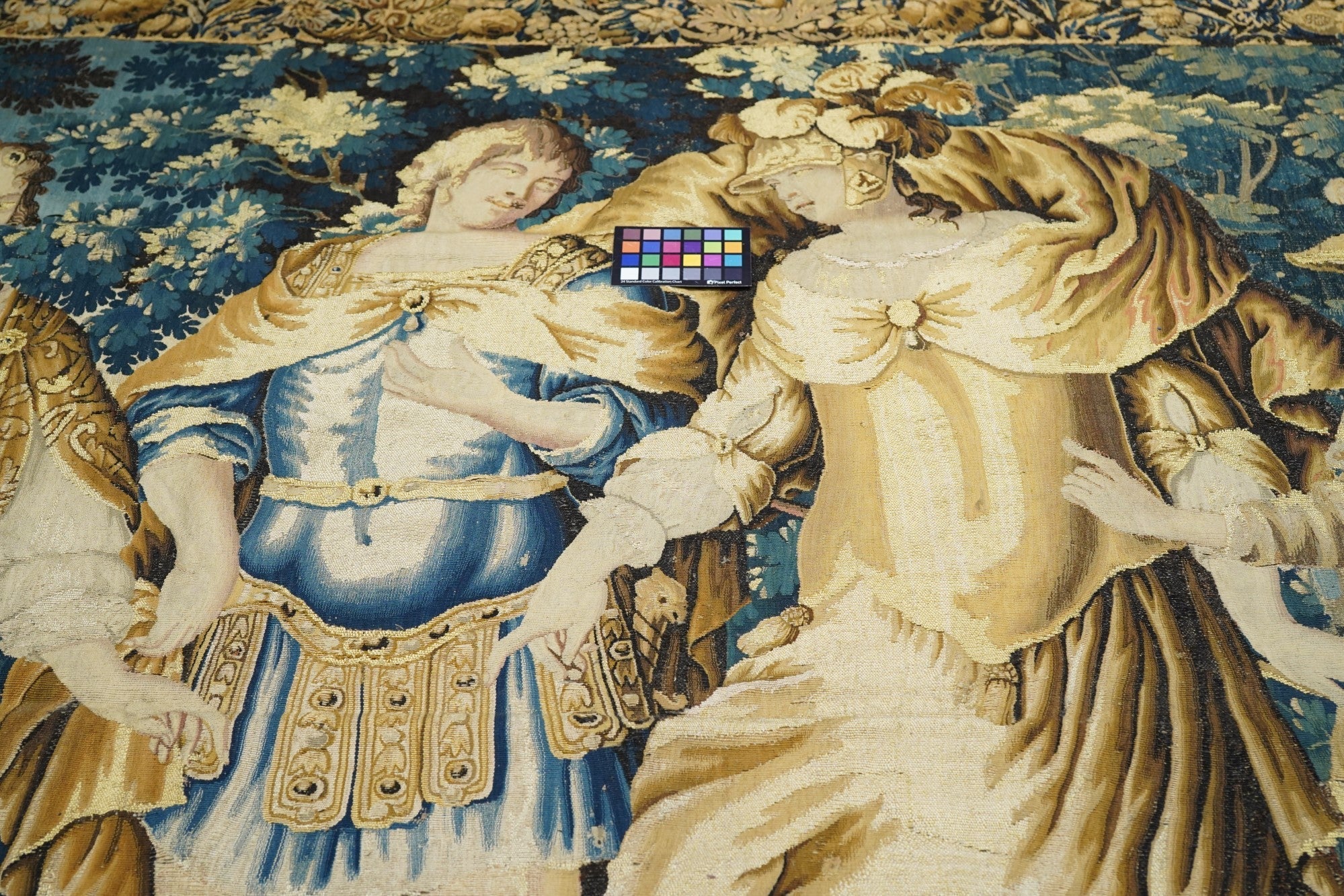 Antique Fiine French Tapestry 9'1'' x 12'4''