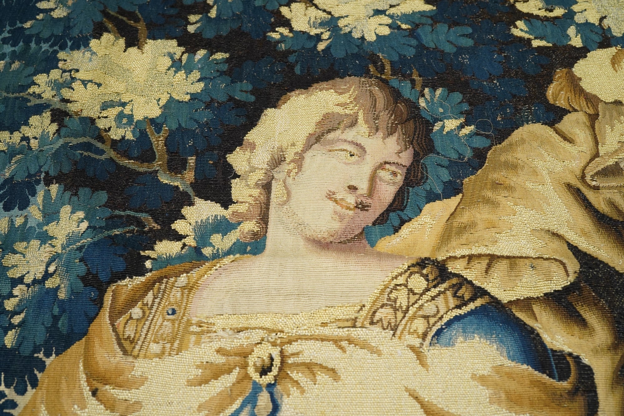 Antique Fiine French Tapestry 9'1'' x 12'4''
