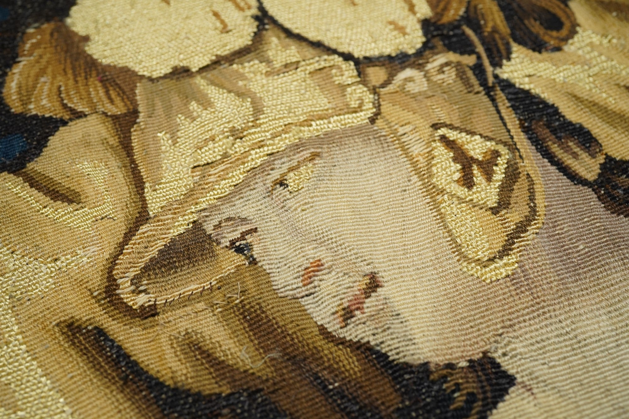 Antique Fiine French Tapestry 9'1'' x 12'4''