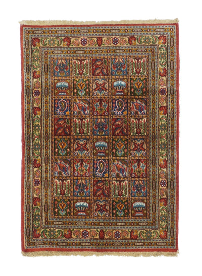 Fine Vintage Qum Rug 2'0