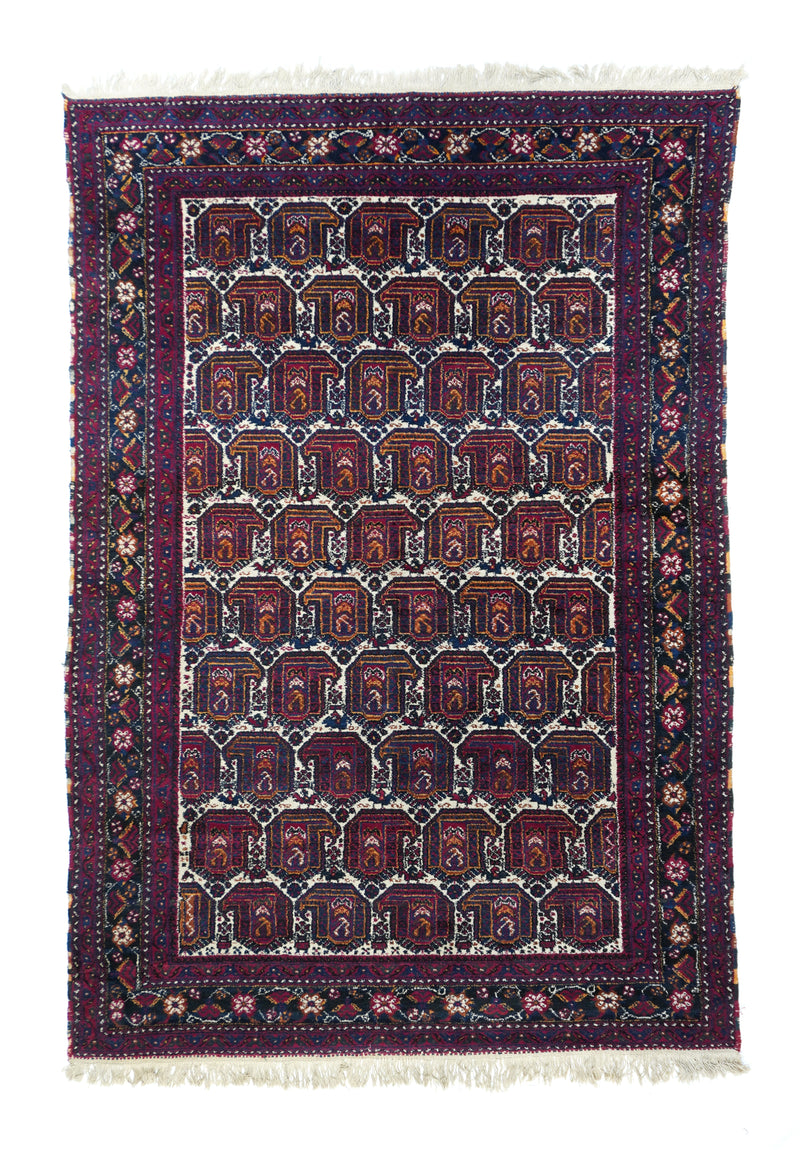 Antique Afshar Rug 4'7'' x 6'9''