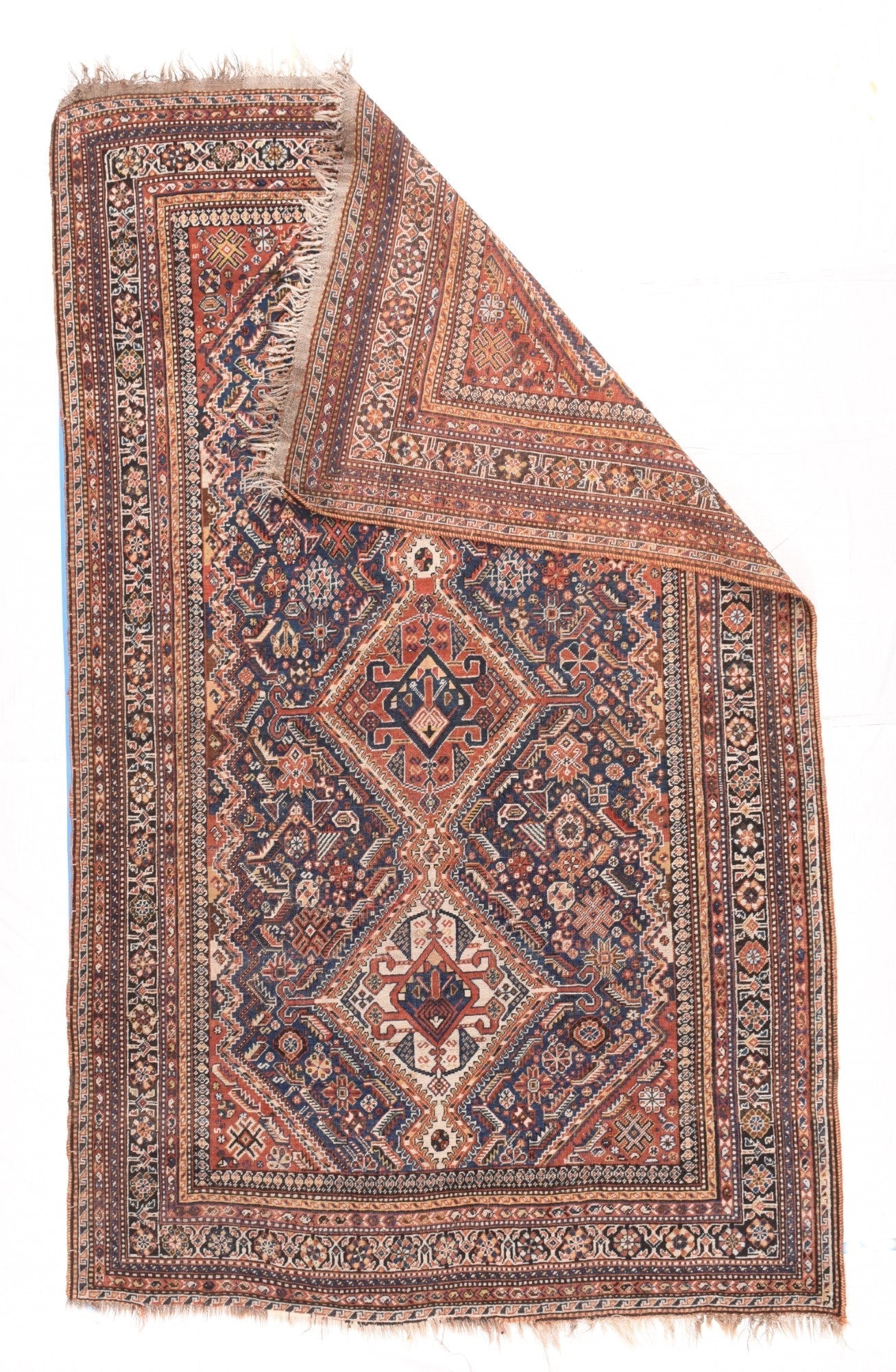 Antique Qashqai Rug 5'0" x 8'2''