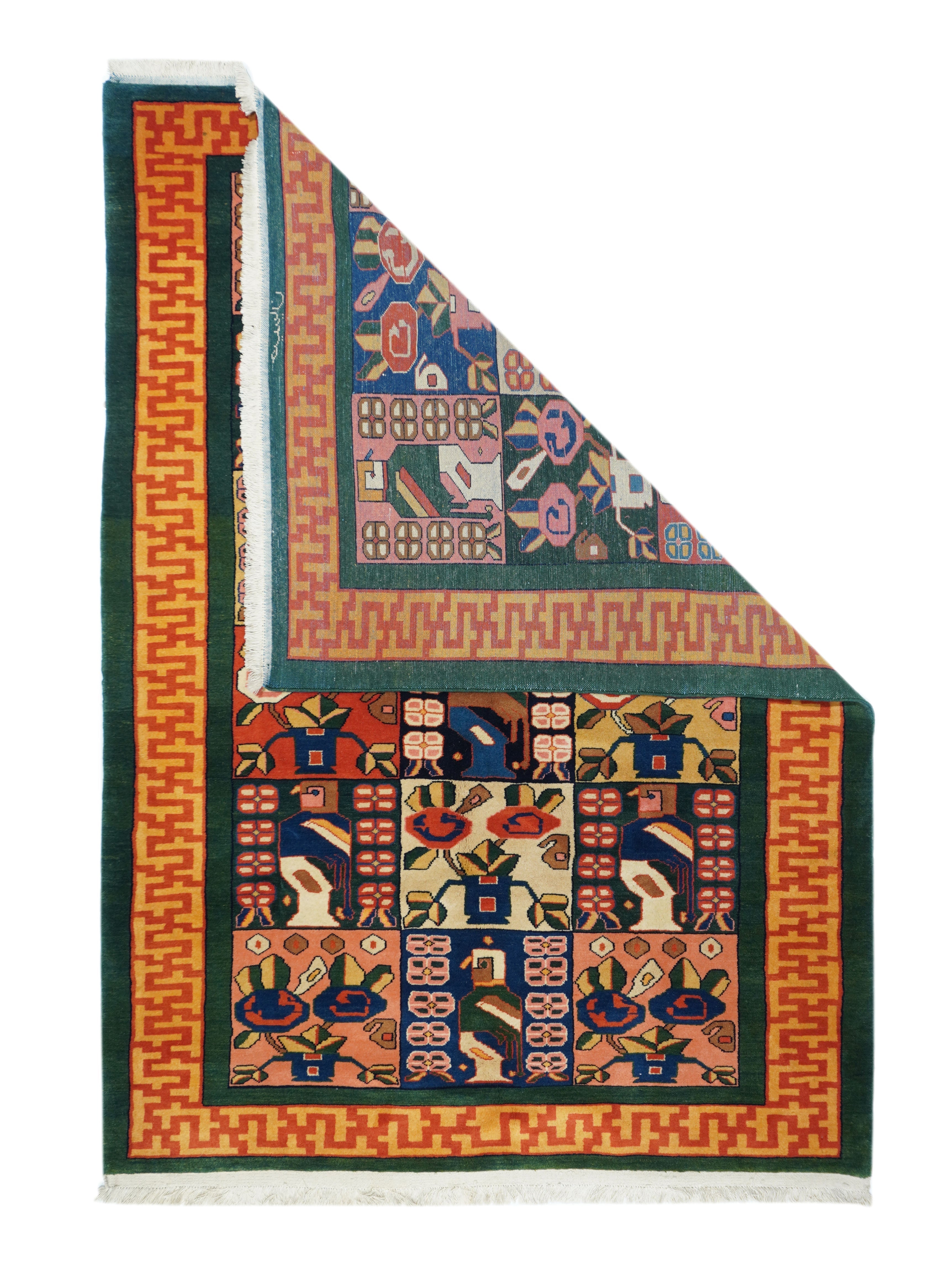 Vintage Bakhtiari Rug 5'5'' x 7'7''