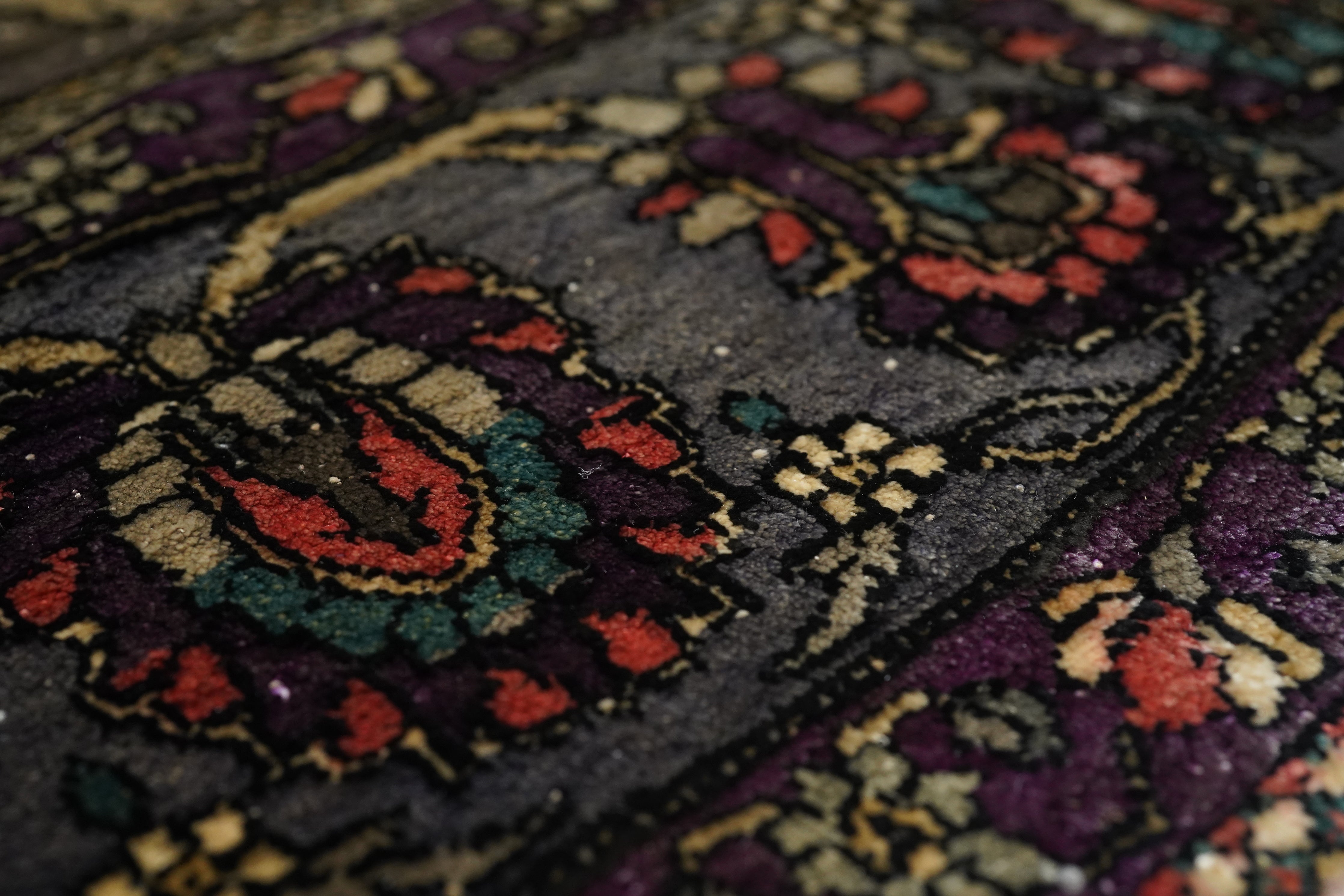 Antique Silk Mohtasham Rug 3'11'' x 6'2''