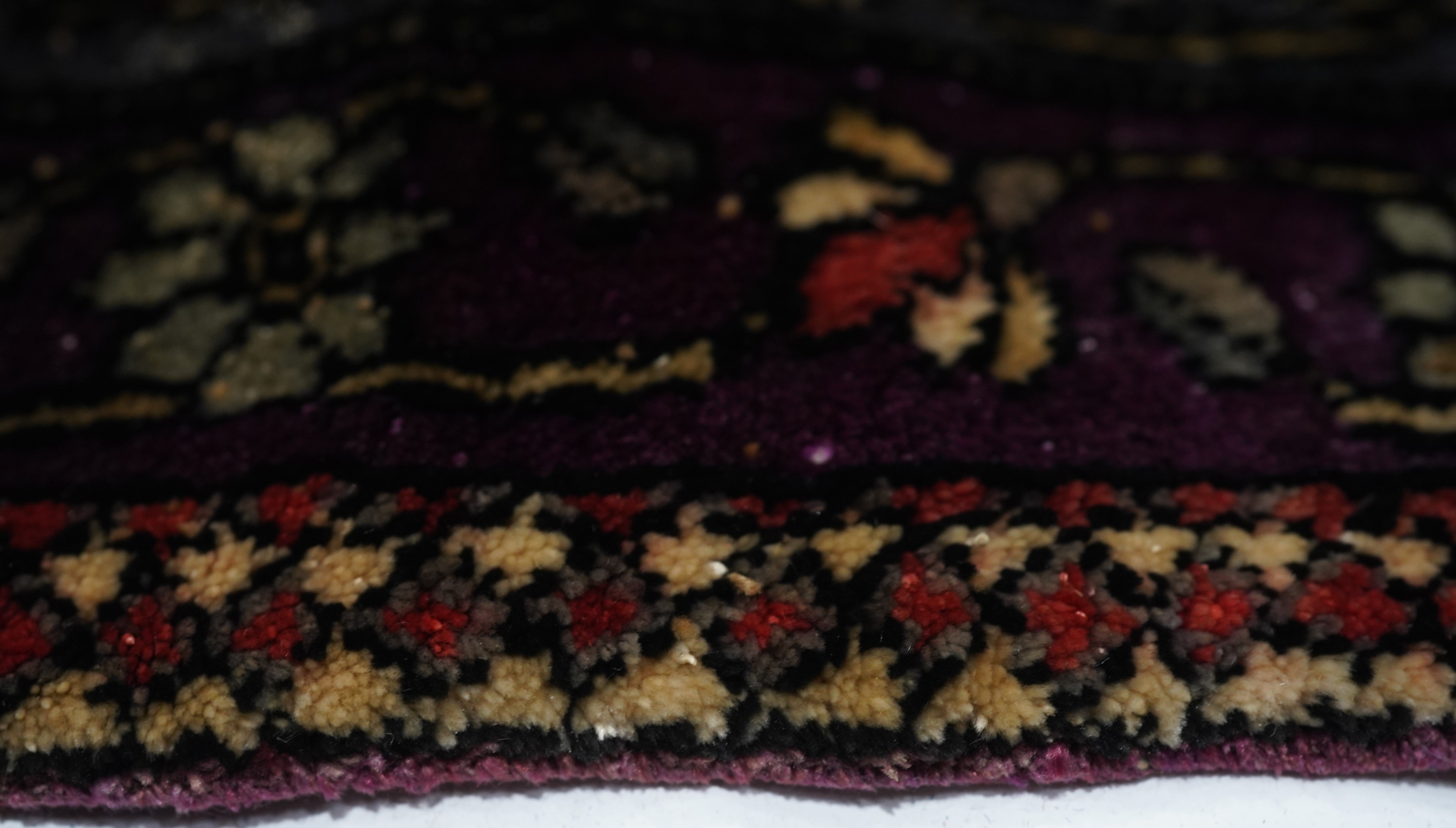 Antique Silk Mohtasham Rug 3'11'' x 6'2''