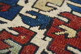 Antique Caucasian Shirvan Rug 3'4'' x 5'3''