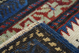 Antique Caucasian Shirvan Rug 3'4'' x 5'3''