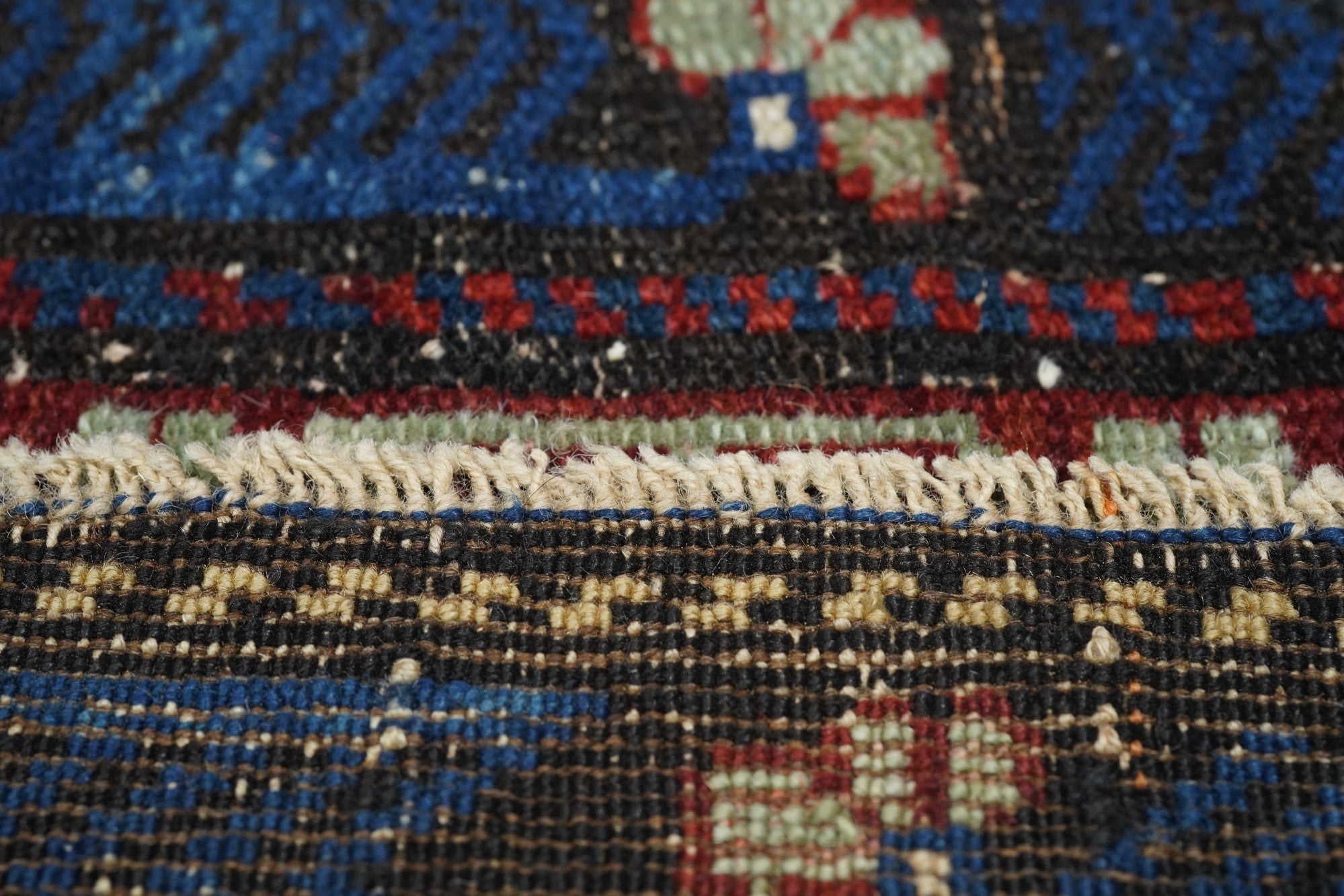 Antique Caucasian Shirvan Rug 3'4'' x 5'3''