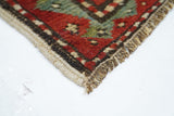 Antique Caucasian Kazak Rug 3'1'' x 3'9''