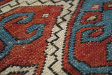 Antique Caucasian Kazak Rug 3'1'' x 3'9''