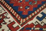 Antique Caucasian Kazak Rug 3'1'' x 3'9''