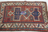 Antique Caucasian Kazak Rug 3'1'' x 3'9''