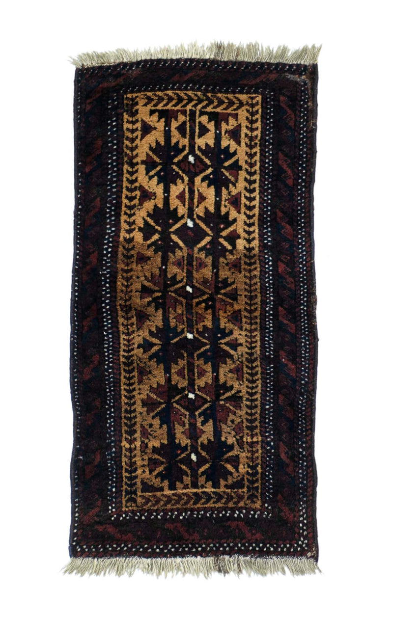 Vintage Baluch Rug 1'7'' x 2'9''