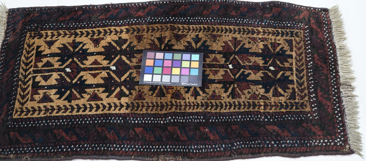 Vintage Baluch Rug 1'7'' x 2'9''