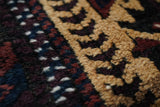 Vintage Baluch Rug 1'7'' x 2'9''