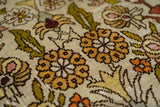 Extremely Fine Vintage Turkish Silk Hereke Rug 1'6'' x 2'5''