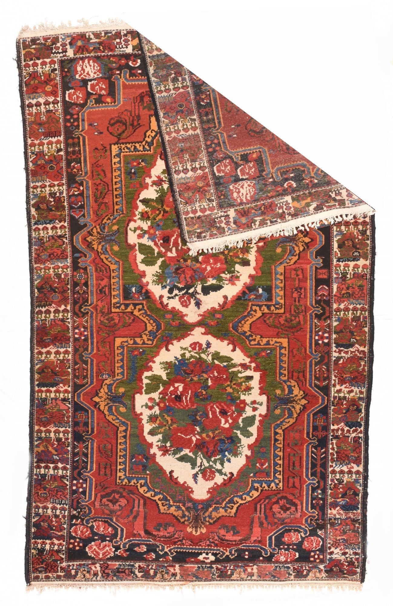Antique Bakhtiari Rug 5'5'' x 8'7''