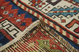 Antique Caucasian Kazak Rug 3'1'' x 3'9''