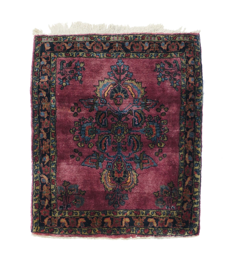 Antique Sarouk Rug 2'0