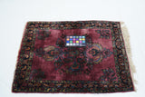 Antique Sarouk Rug 2'0" x 2'5''