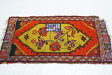 Vintage Oushak Rug 1'10'' x 3'2''