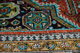 Extremely Fine Vintage Silk Qum Rug 1'10'' x 2'10''