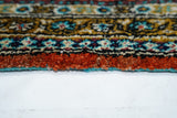 Extremely Fine Vintage Silk Qum Rug 1'10'' x 2'10''
