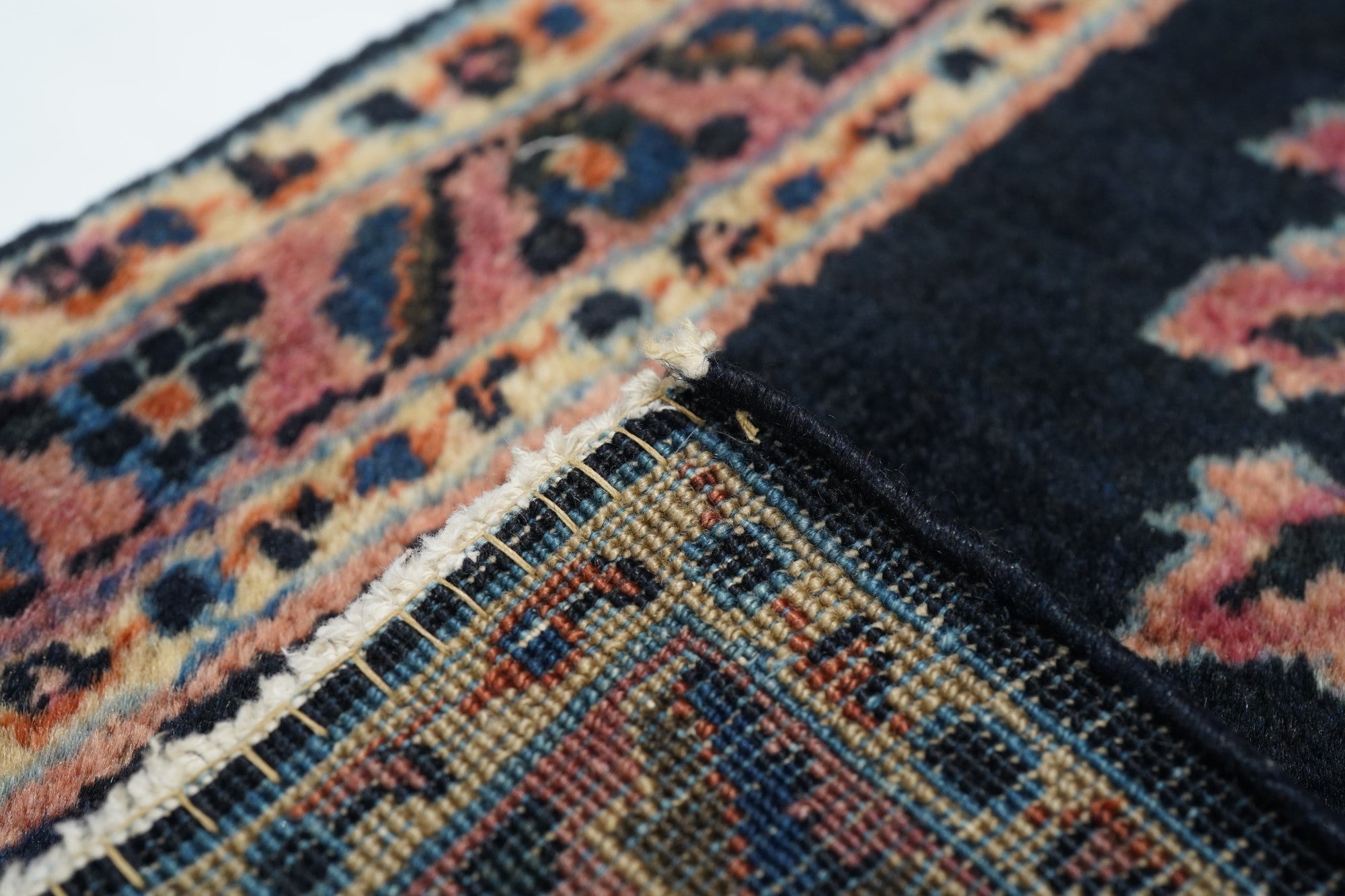 Antique Sarouk Rug 1'11'' x 2'6''