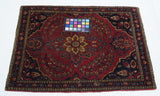 Antique Farahan Sarouk Rug 1'11'' x 2'4''
