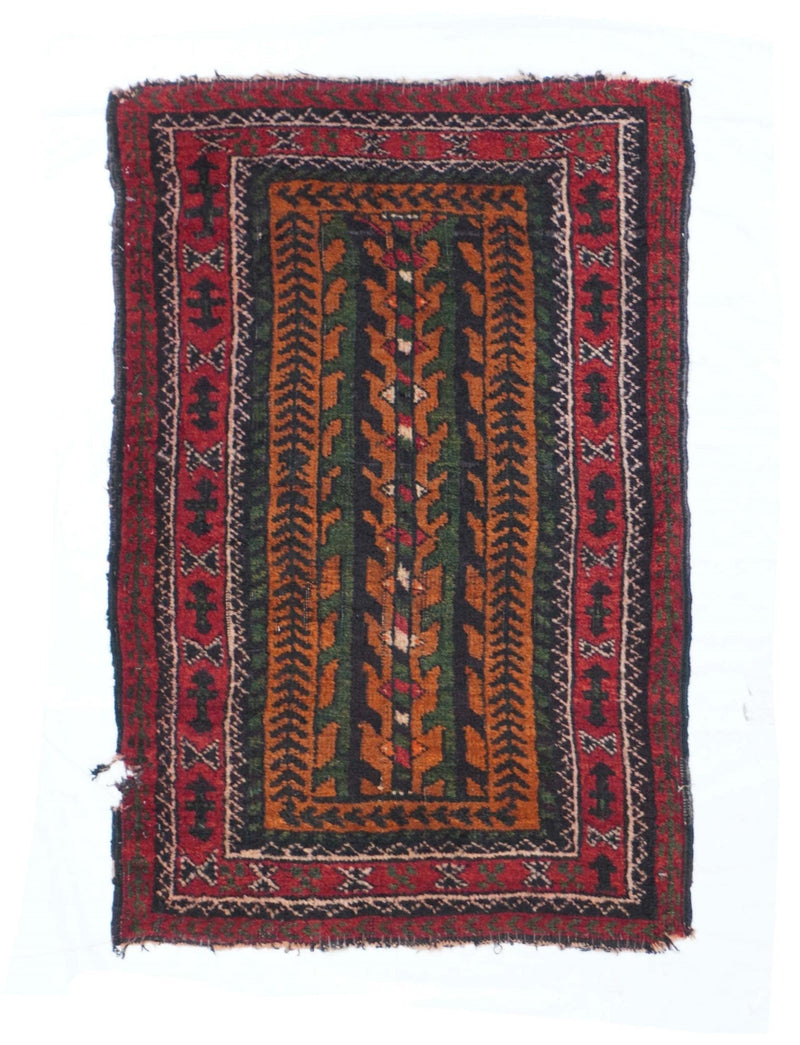 Vintage Baluch Rug 1'10'' x 2'7''