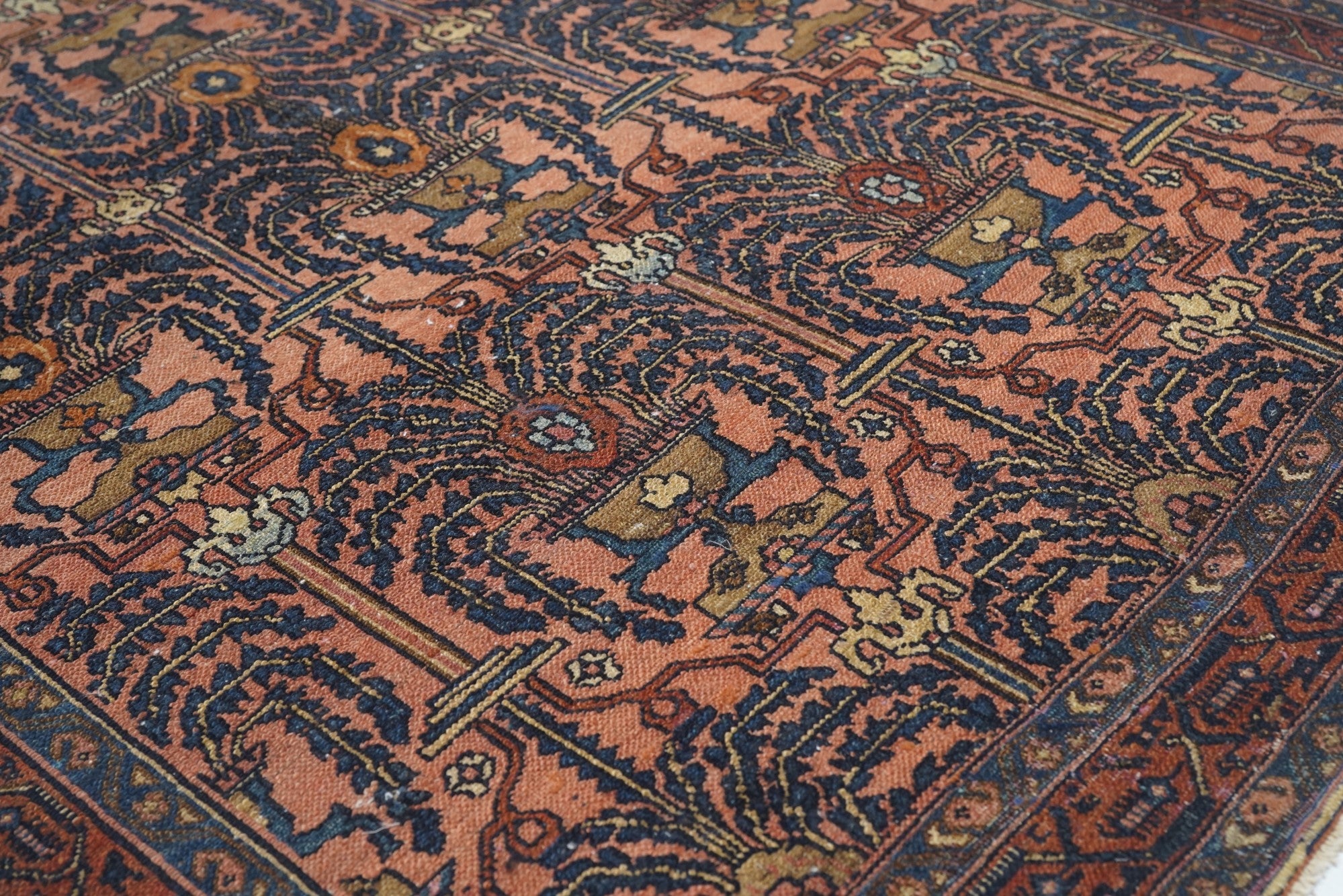 Antique Bibikabad Rug 4'3'' x 6'5''