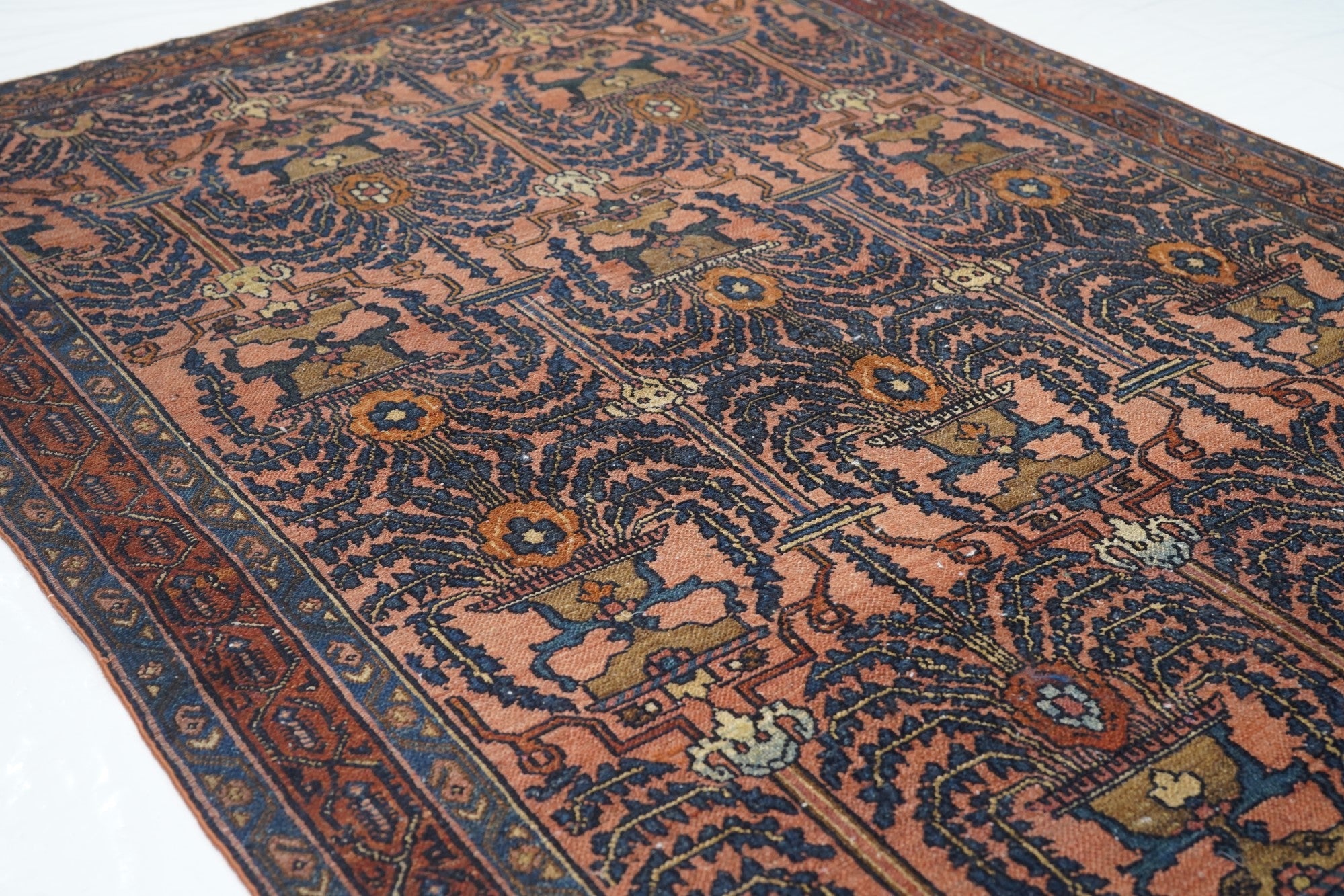 Antique Bibikabad Rug 4'3'' x 6'5''