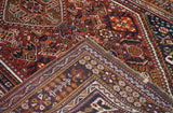 Antique Tribal Qashqai Rug 5'5'' x 8'6''