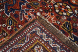 Antique Tribal Qashqai Rug 5'5'' x 8'6''
