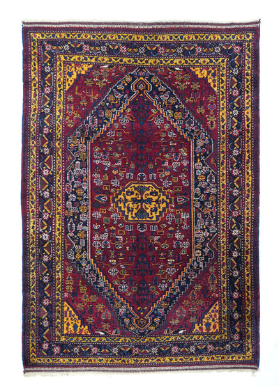 Vintage Afshar Rug 5'3'' x 7'7''