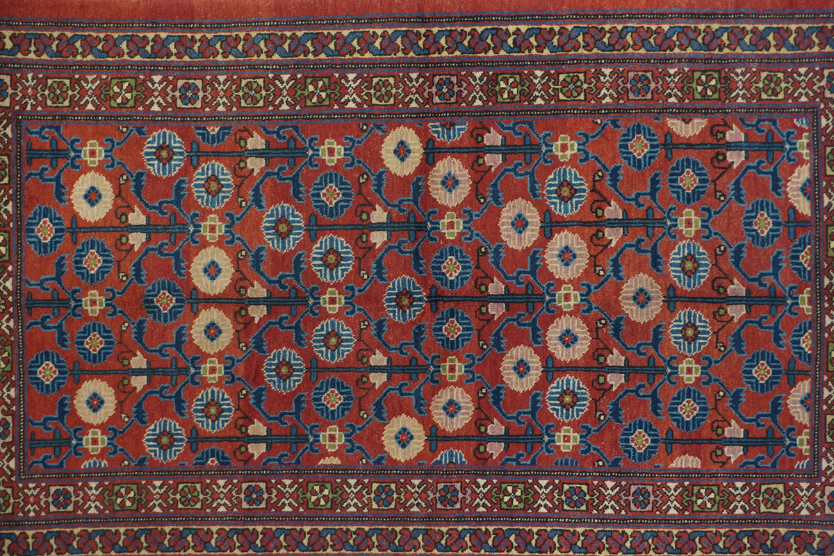 Vintage Khotan Samarkand Rug 4'4'' x 7'4''