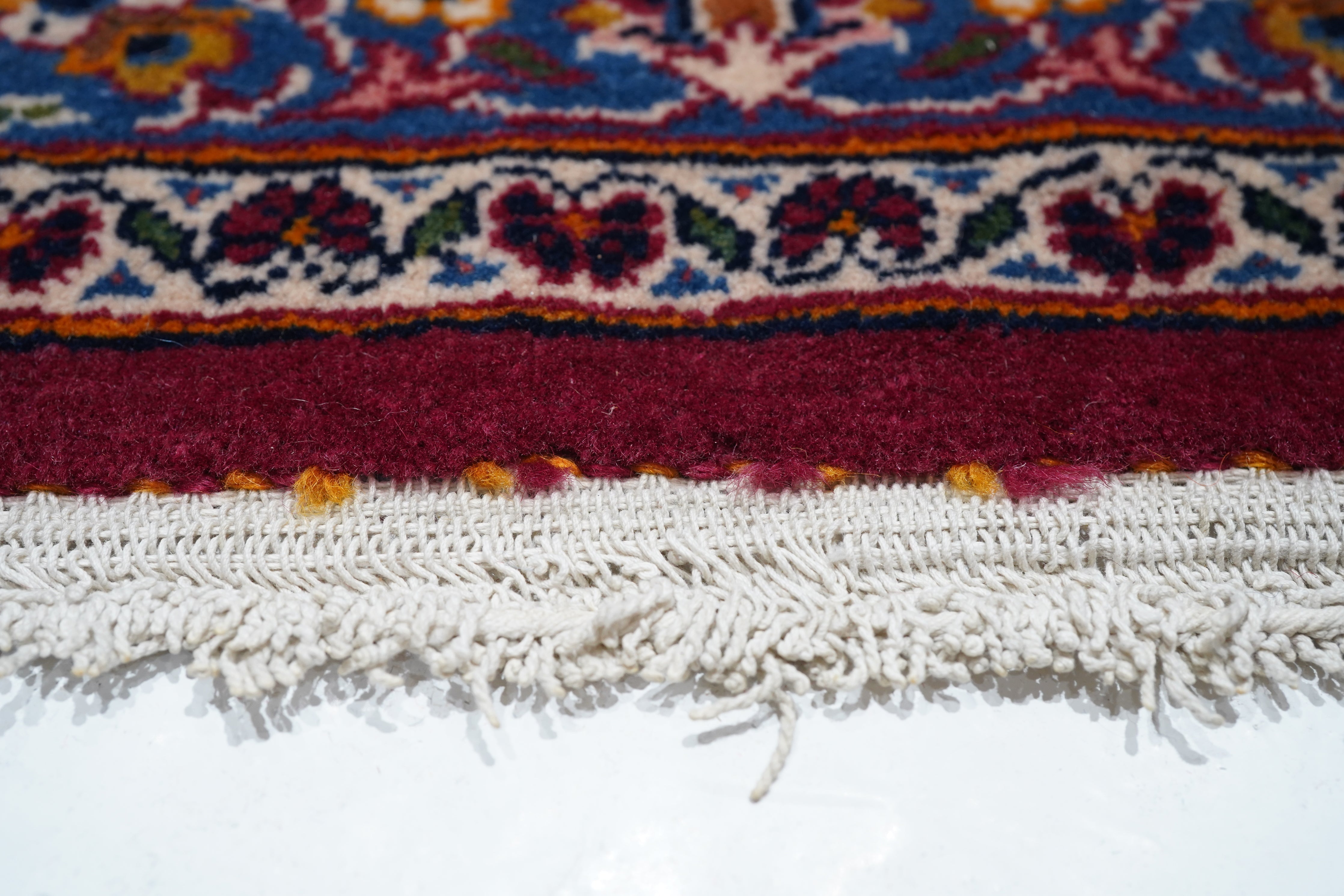 Vintage  Kashan Rug 10'4'' x 14'0"