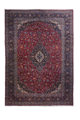 Vintage Kashan Rug 10'4'' x 14'