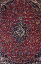 Vintage  Kashan Rug 10'4'' x 14'0"
