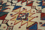 Antique Kuba Rug 3'5'' x 5'9''