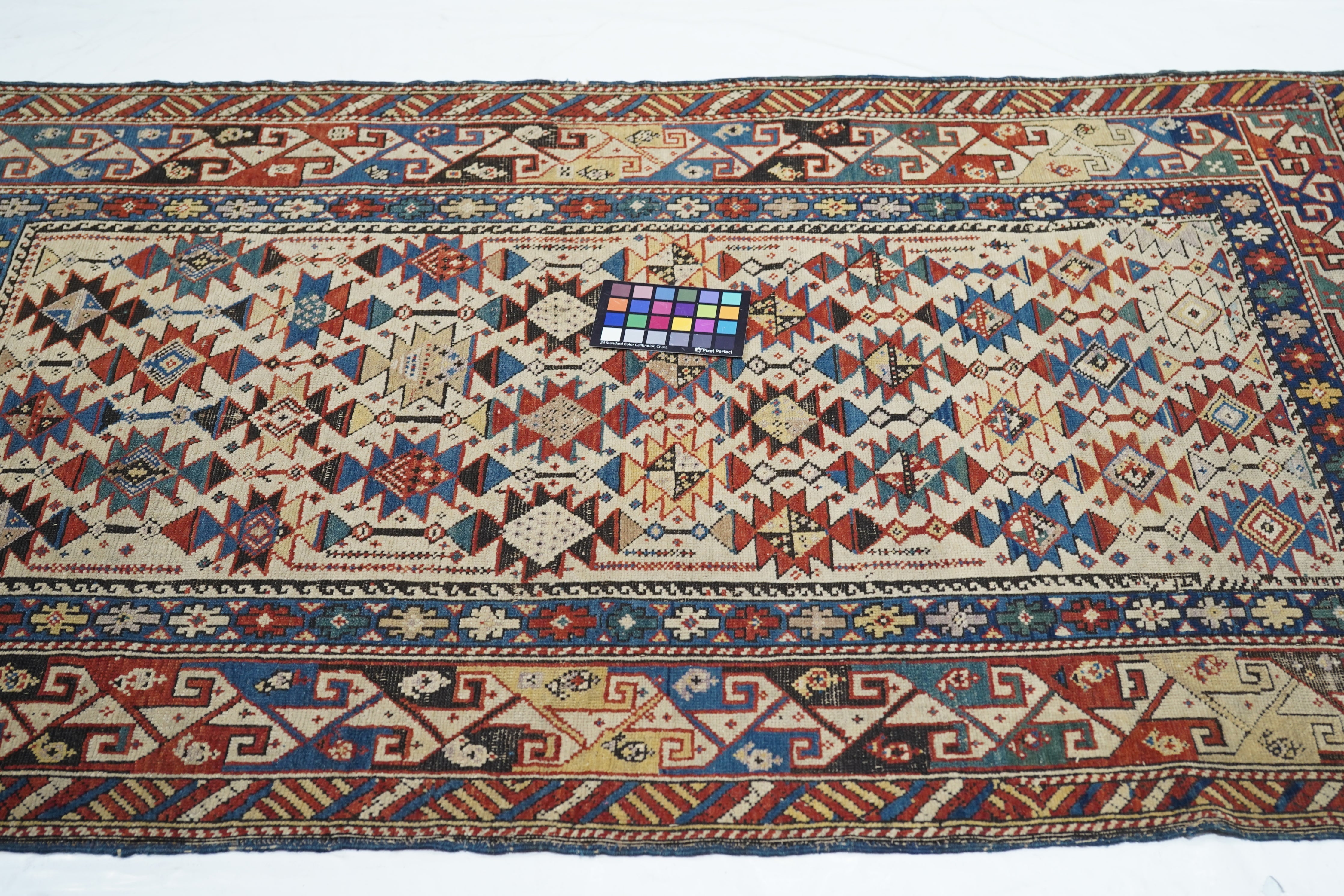 Antique Kuba Rug 3'5'' x 5'9''