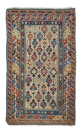 Antique Kuba Rug 3'5'' x 5'9''