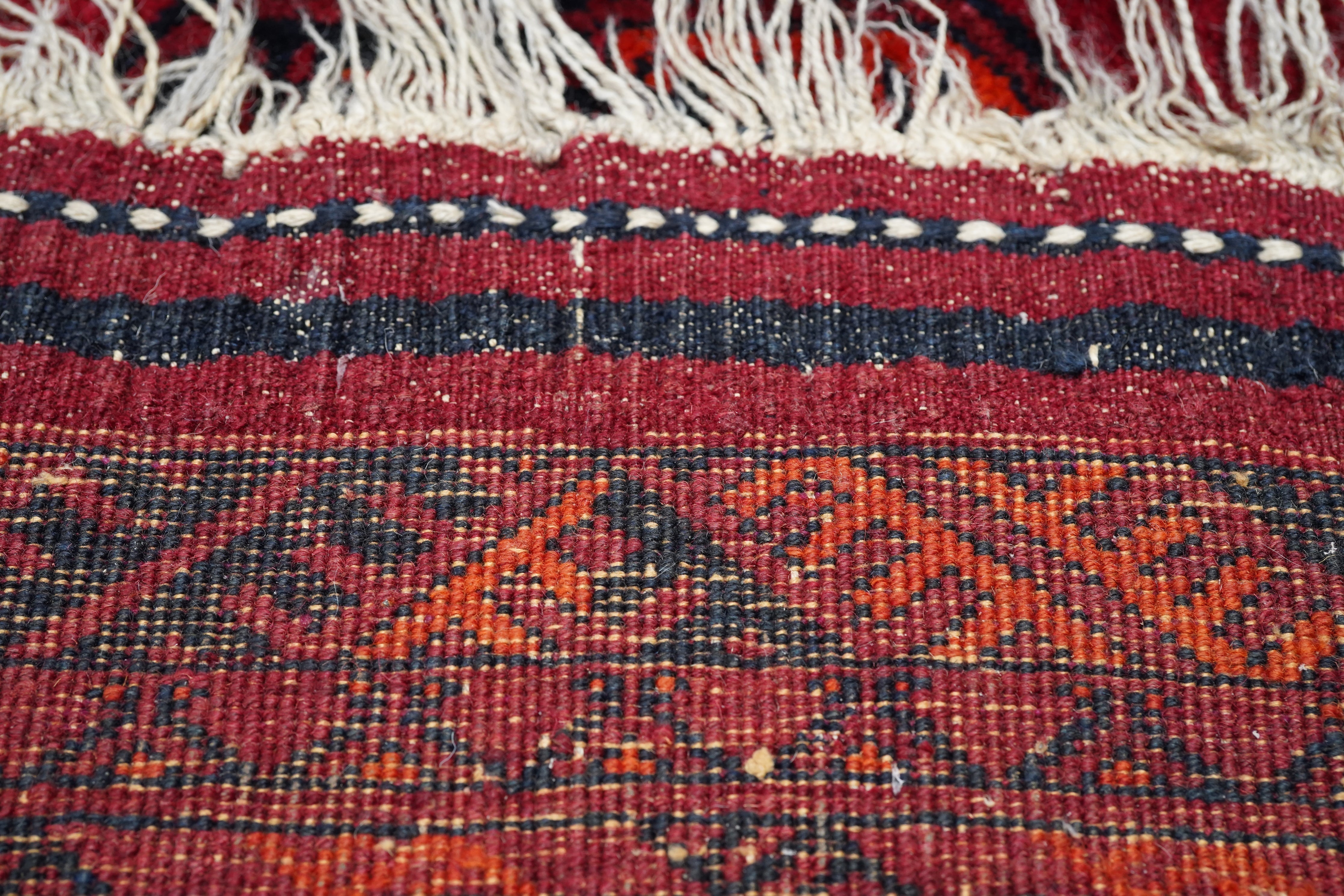 Vintage Turkmen Rug 10'0'' x 13'0''