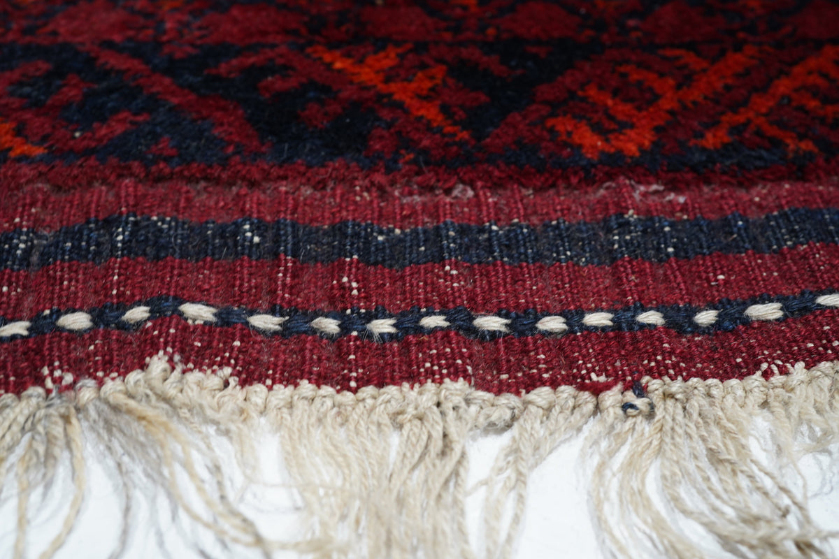 Vintage Turkmen Rug 10'0'' x 13'0''